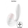 Double stimulateur Supernova blanc - Satisfyer