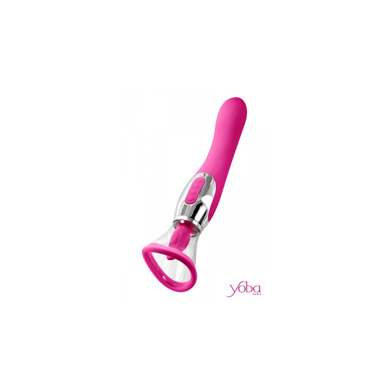 Stimulateur 4 en 1 Harmony fuchsia - Yoba