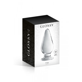 Plug anal verre Glossy Toys n° 26 Clear