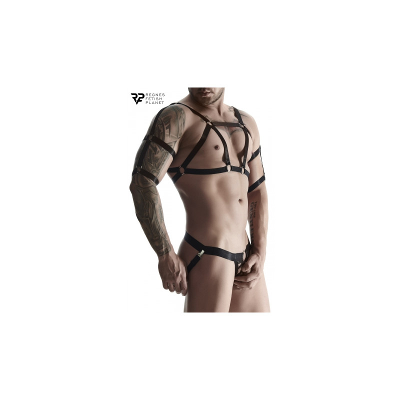 Ensemble harnais et jockstrap ouvert - Regnes