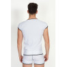 T-Shirt Mixing 2 Blanc - LM43-77WHT