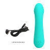 PRETTY LOVE - VIBRATEUR RECHARGEABLE CETUS VERT AQUA