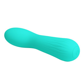 PRETTY LOVE - VIBRATEUR RECHARGEABLE FAUN VERT AQUA