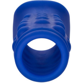 ADMIRAL - COUVERCLE DE PÉNIS EN PERLES SILICONE LIQUIDE BLEU