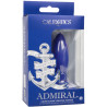 ADMIRAL - VIBRATEUR ANAL PLUG TORPEDO BLEU