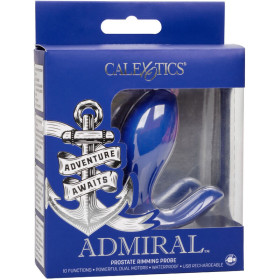 ADMIRAL - STIMULATEUR ET VIBRATEUR DE PROSTATE RIMMING BLEU