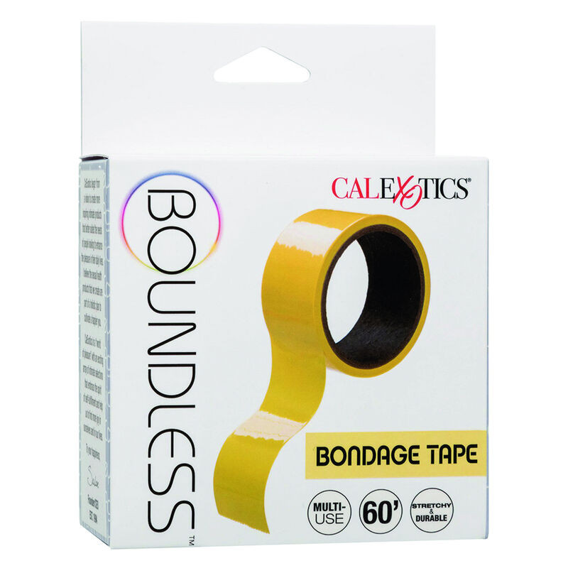 CALIFORNIA EXOTICS - BOUNDLESS BONDAGE TAPE JAUNE