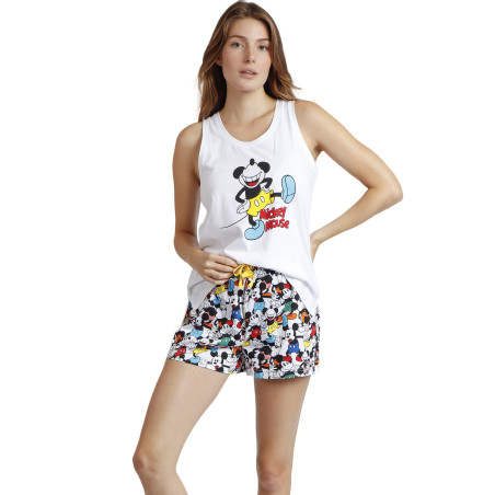 Pyjama short débardeur Mickey Fluor Disney