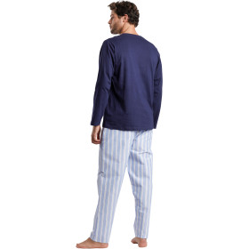 Pyjama pantalon top manches longues Stripest