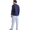 Pyjama pantalon top manches longues Stripest