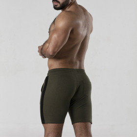 PANTALON SIDE STRIP SHORT KHAKI LOCKER GEAR