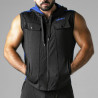 GILET LOOK AT HARDER HOODY BLEU LOCKER GEAR