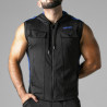 GILET LOOK AT HARDER HOODY BLEU LOCKER GEAR