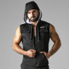 GILET LOOK AT HARDER HOODY BLANC LOCKER GEAR