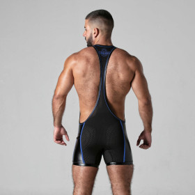 SINGLET LOOK AT IT LOCKER GEAR BLEU