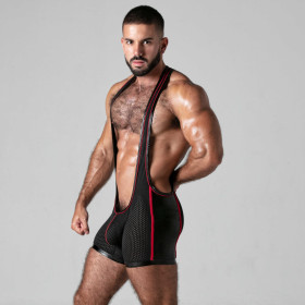 SINGLET LOOK AT IT LOCKER GEAR ROUGE