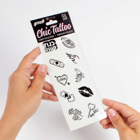 Candy collection - Tatouages temporaires pack de 10