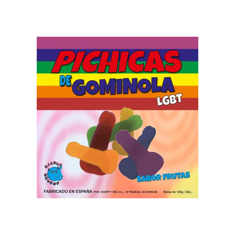 PRIDE - GUMMY PENIS FRUITS LGBT