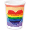 PRIDE - SET 8 TASSES DRAPEAU LGBT