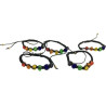 PRIDE - BRACELET EN PERLES AVEC DRAPEAU LGBT