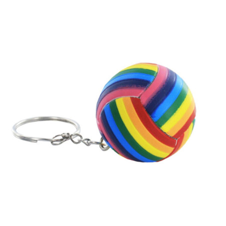 PRIDE - PORTE-CLÉS BOULE DRAPEAU LGBT