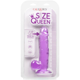 CALIFORNIA EXOTICS - GODE REINE TAILLE VIOLET 15.3 CM