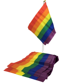 FIERTÉ - DRAPEAU LGBT PETIT DRAPEAU BANNIÈRE