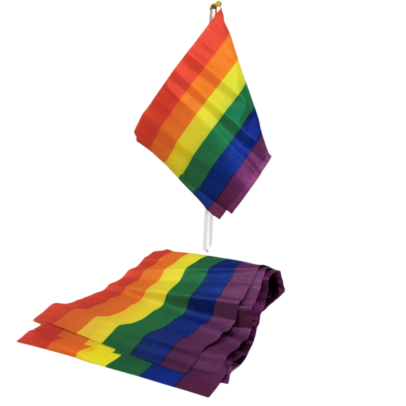 FIERTÉ - DRAPEAU LGBT PETIT DRAPEAU BANNIÈRE