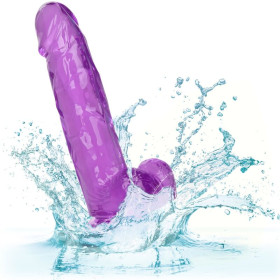 CALIFORNIA EXOTICS - GODE REINE TAILLE VIOLET 15.3 CM