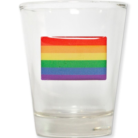 PRIDE - CUBIC GLASS SHOT GLASS