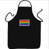 PRIDE - CHEF GOOD TABLIER AVEC LE DRAPEAU LGBT