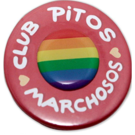 PRIDE - BADGE DE FIERTÉ AVEC BITES RIGIDES