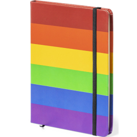 PRIDE - CARNET DRAPEAU LGBT 15 x 21