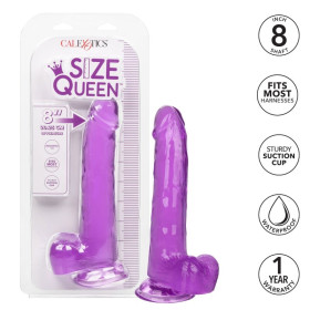 CALIFORNIA EXOTICS - GODE REINE TAILLE VIOLET 20.3 CM