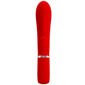 PRETTY LOVE - VIBRATEUR MULTIFONCTION G-SPOT THOMAS ROUGE