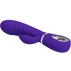 PRETTY LOVE - VIBRATEUR MULTIFONCTION G-SPOT PRESCOTT VIOLET