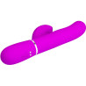 PRETTY LOVE - VIBRATEUR POINT G MULTIFONCTION 3 EN 1 PERLITA VIOLET