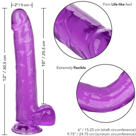 CALIFORNIA EXOTICS - GODE REINE TAILLE VIOLET 25.5 CM