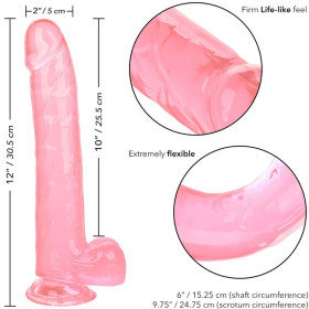 CALIFORNIA EXOTICS - GODE REINE TAILLE ROSE 25.5 CM