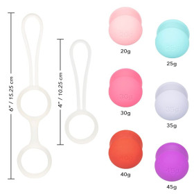 CALIFORNIA EXOTICS - ELLE-OLOGIE ENSEMBLE BOLAS KEGEL INTERCAMBIABLES