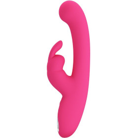 PRETTY LOVE - VIBRATEUR LAMAR LAPIN ET POINT G ROSE