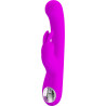 PRETTY LOVE - VIBRATEUR LAMAR LAPIN ET SPOT G VIOLET