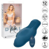 CALIFORNIA EXOTICS - RIDER MASSAGER DOUBLE MOTEUR TÉLÉCOMMANDE BLEU