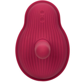 CALIFORNIA EXOTICS - RIDER MASSAGER DOUBLE MOTEUR TÉLÉCOMMANDE ROUGE