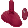 CALIFORNIA EXOTICS - RIDER MASSAGER DOUBLE MOTEUR TÉLÉCOMMANDE ROUGE