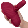 CALIFORNIA EXOTICS - RIDER MASSAGER DOUBLE MOTEUR TÉLÉCOMMANDE ROUGE