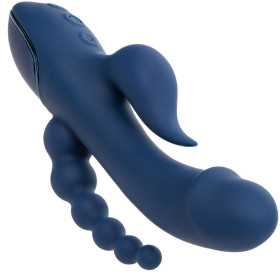 CALIFORNIA EXOTICS - VIBRATEUR TRIPLE ORGASME BLEU