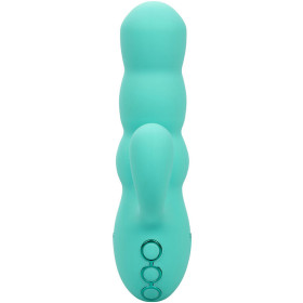 CALIFORNIA EXOTICS - VIBRATEUR DEL MAR DIVA RABBIR AQUA GREEN PAR CALIFORNIA DREAMING