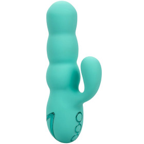 CALIFORNIA EXOTICS - VIBRATEUR DEL MAR DIVA RABBIR AQUA GREEN PAR CALIFORNIA DREAMING