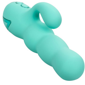 CALIFORNIA EXOTICS - VIBRATEUR DEL MAR DIVA RABBIR AQUA GREEN PAR CALIFORNIA DREAMING